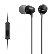 SONY MDR-EX15APB fülhallgató - fekete Audio-Video / Hifi / Multimédia - Fül és Fejhallgatók - Fülhallgató mikrofonnal / headset - 288787