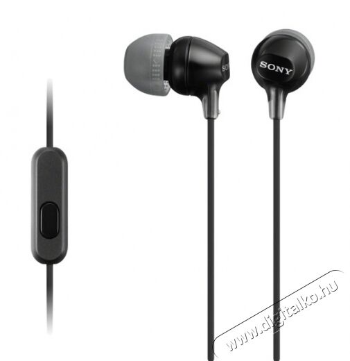 SONY MDR-EX15APB f&uuml;lhallgat&oacute; - fekete Audio-Video / Hifi / Multim&eacute;dia - F&uuml;l &eacute;s Fejhallgat&oacute;k - F&uuml;lhallgat&oacute; mikrofonnal / headset - 288787