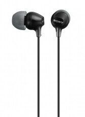 SONY MDR-EX15LPB fülhallgató - fekete Audio-Video / Hifi / Multimédia - Fül és Fejhallgatók - Fülhallgató mikrofonnal / headset - 288771