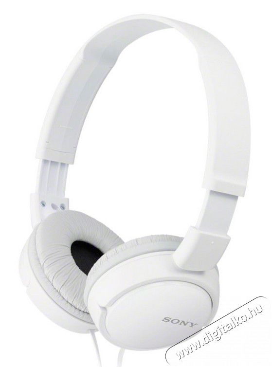SONY MDR-ZX110W fejhallgat&oacute; - feh&eacute;r Audio-Video / Hifi / Multim&eacute;dia - F&uuml;l &eacute;s Fejhallgat&oacute;k - Fejhallgat&oacute; - 297496