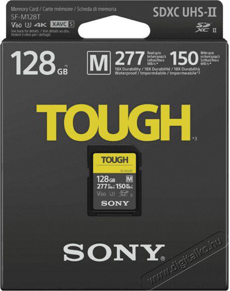 SONY 128GB SDXC(SFM128T) Mem&oacute;riak&aacute;rtya Mem&oacute;ria k&aacute;rtya / Pendrive - SD / SDHC / SDXC k&aacute;rtya - 354450