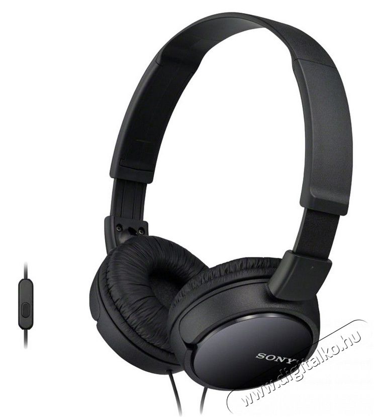 SONY MDR-ZX110APB mikrofonos fejhallgat&oacute; - fekete Audio-Video / Hifi / Multim&eacute;dia - F&uuml;l &eacute;s Fejhallgat&oacute;k - Fejhallgat&oacute; mikrofonnal / headset - 297497