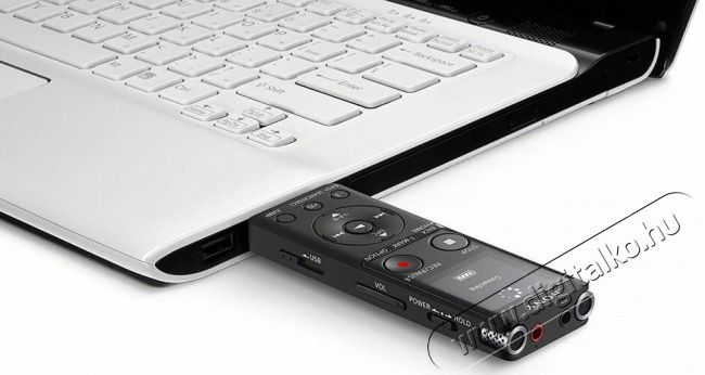 SONY ICDUX570B USB csatlakoz&oacute;s fekete digit&aacute;lis diktafon - 4GB Mobil / Kommunik&aacute;ci&oacute; / Smart - Diktafon - Diktafon - 368336