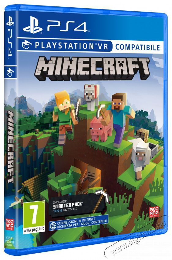 SONY Minecraft Starter Collection PS4 j&aacute;t&eacute;kszoftver Iroda &eacute;s sz&aacute;m&iacute;t&aacute;stechnika - J&aacute;t&eacute;k konzol - Playstation 4 (PS4) j&aacute;t&eacute;k - 440685