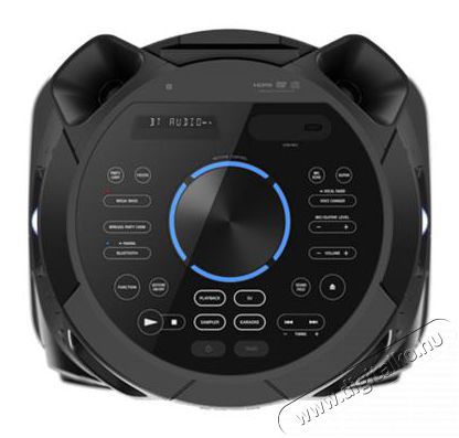 SONY MHC-V73D Bluetooth fekete party hangsz&oacute;r&oacute; Audio-Video / Hifi / Multim&eacute;dia - Hangfal - Hangfalszett - &Aacute;ll&oacute; / front hangfal - 368347