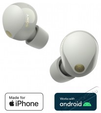 SONY WF1000XM5S.CE7 vezet&eacute;k n&eacute;lk&uuml;li zajszűrős f&uuml;lhallgat&oacute;, ez&uuml;st Audio-Video / Hifi / Multim&eacute;dia - F&uuml;l &eacute;s Fejhallgat&oacute;k - F&uuml;lhallgat&oacute; - 495725