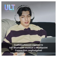 SONY WHULT900NB.CE7 ULT WEAR zajszűrős fekete Bluetooth fejhallgat&oacute; Audio-Video / Hifi / Multim&eacute;dia - F&uuml;l &eacute;s Fejhallgat&oacute;k - Fejhallgat&oacute; - 497349
