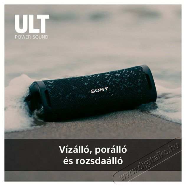 SONY SRSULT10B.CE7 ULT FIELD 1 hordozhat&oacute; vezet&eacute;k n&eacute;lk&uuml;li fekete Bluetooth hangsz&oacute;r&oacute; Audio-Video / Hifi / Multim&eacute;dia - Hordozhat&oacute;, vezet&eacute;k n&eacute;lk&uuml;li / bluetooth hangsug&aacute;rz&oacute; - Hordozhat&oacute;, vezet&eacute;k n&eacute;lk&uuml;li / bluetooth hangsug&aacute;rz&oacute; - 497835