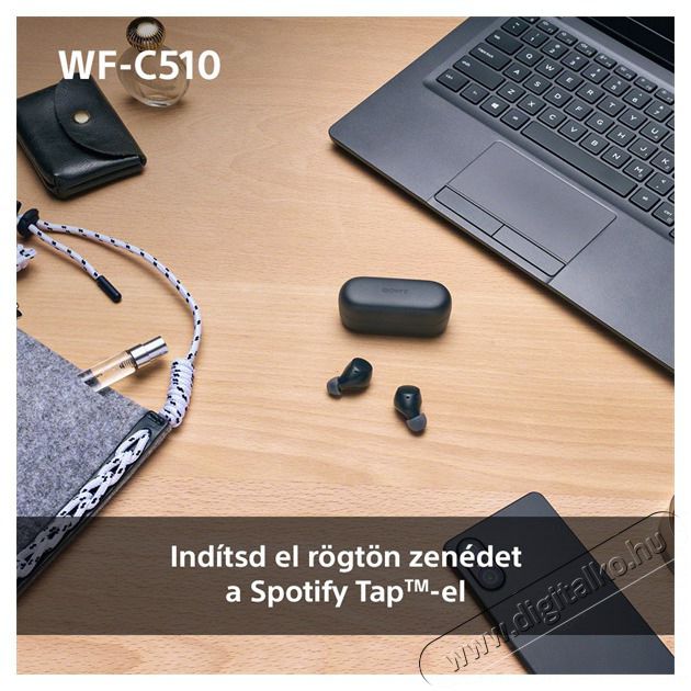 SONY WFC510L.CE7 True Wireless Bluetooth k&eacute;k f&uuml;lhallgat&oacute; Audio-Video / Hifi / Multim&eacute;dia - Hordozhat&oacute;, vezet&eacute;k n&eacute;lk&uuml;li / bluetooth hangsug&aacute;rz&oacute; - Hordozhat&oacute;, vezet&eacute;k n&eacute;lk&uuml;li / bluetooth hangsug&aacute;rz&oacute; - 507125