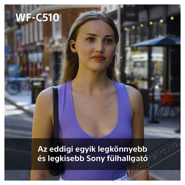 SONY WFC510Y.CE7 True Wireless Bluetooth s&aacute;rga f&uuml;lhallgat&oacute; Audio-Video / Hifi / Multim&eacute;dia - Hordozhat&oacute;, vezet&eacute;k n&eacute;lk&uuml;li / bluetooth hangsug&aacute;rz&oacute; - Hordozhat&oacute;, vezet&eacute;k n&eacute;lk&uuml;li / bluetooth hangsug&aacute;rz&oacute; - 507127