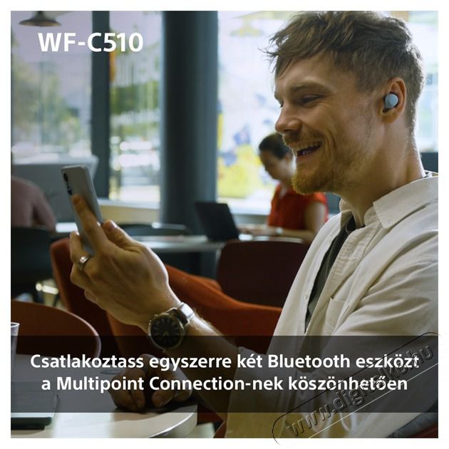 SONY WFC510Y.CE7 True Wireless Bluetooth s&aacute;rga f&uuml;lhallgat&oacute; Audio-Video / Hifi / Multim&eacute;dia - Hordozhat&oacute;, vezet&eacute;k n&eacute;lk&uuml;li / bluetooth hangsug&aacute;rz&oacute; - Hordozhat&oacute;, vezet&eacute;k n&eacute;lk&uuml;li / bluetooth hangsug&aacute;rz&oacute; - 507127