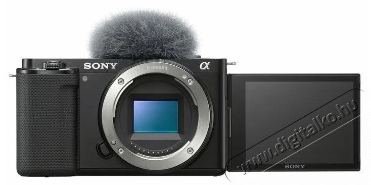 SONY Alpha ZV-E10 vlogging kamera + 16-50 mm f/3.5-5.6 OSS II F&eacute;nyk&eacute;pezőg&eacute;p / kamera - Kompakt f&eacute;nyk&eacute;pezőg&eacute;p - Norm&aacute;l tud&aacute;s&uacute; kompakt - 538004