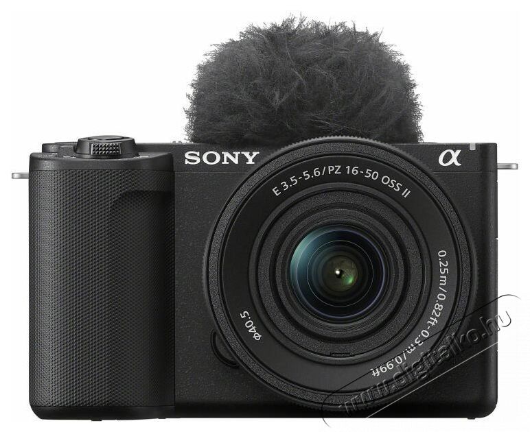 SONY Alpha ZV-E10 II + E PZ 16&ndash;50 mm f/3,5&ndash;5,6 OSS F&eacute;nyk&eacute;pezőg&eacute;p / kamera - MILC cser&eacute;lhető objekt&iacute;ves kompakt f&eacute;nyk&eacute;pezőg&eacute;p - 538006