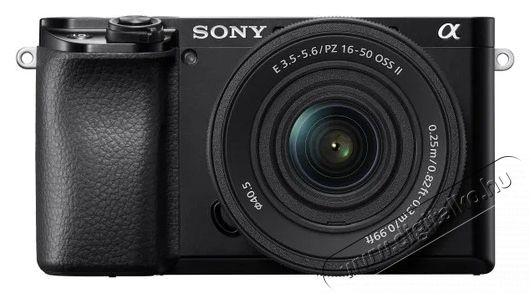 SONY Alpha A6100A Mirrorless f&eacute;nyk&eacute;pezőg&eacute;p, 24.2MP, 4K, Fekete + SELP16502 16-50mm objekt&iacute;v (ILCE6100AKB.CEC) F&eacute;nyk&eacute;pezőg&eacute;p / kamera - Kompakt f&eacute;nyk&eacute;pezőg&eacute;p - Norm&aacute;l tud&aacute;s&uacute; kompakt - 538314