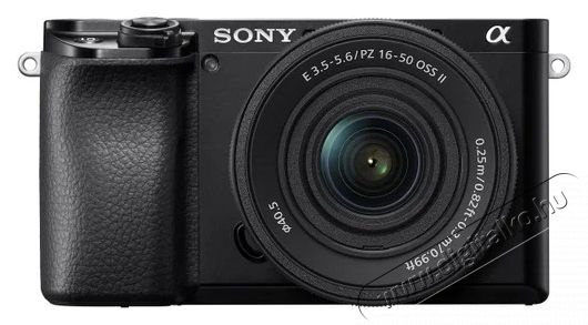 SONY Alpha A6100A Mirrorless f&eacute;nyk&eacute;pezőg&eacute;p, 24.2MP, 4K, Fekete + SELP16502 16-50mm objekt&iacute;v (ILCE6100AKB.CEC) F&eacute;nyk&eacute;pezőg&eacute;p / kamera - Kompakt f&eacute;nyk&eacute;pezőg&eacute;p - Norm&aacute;l tud&aacute;s&uacute; kompakt - 538314