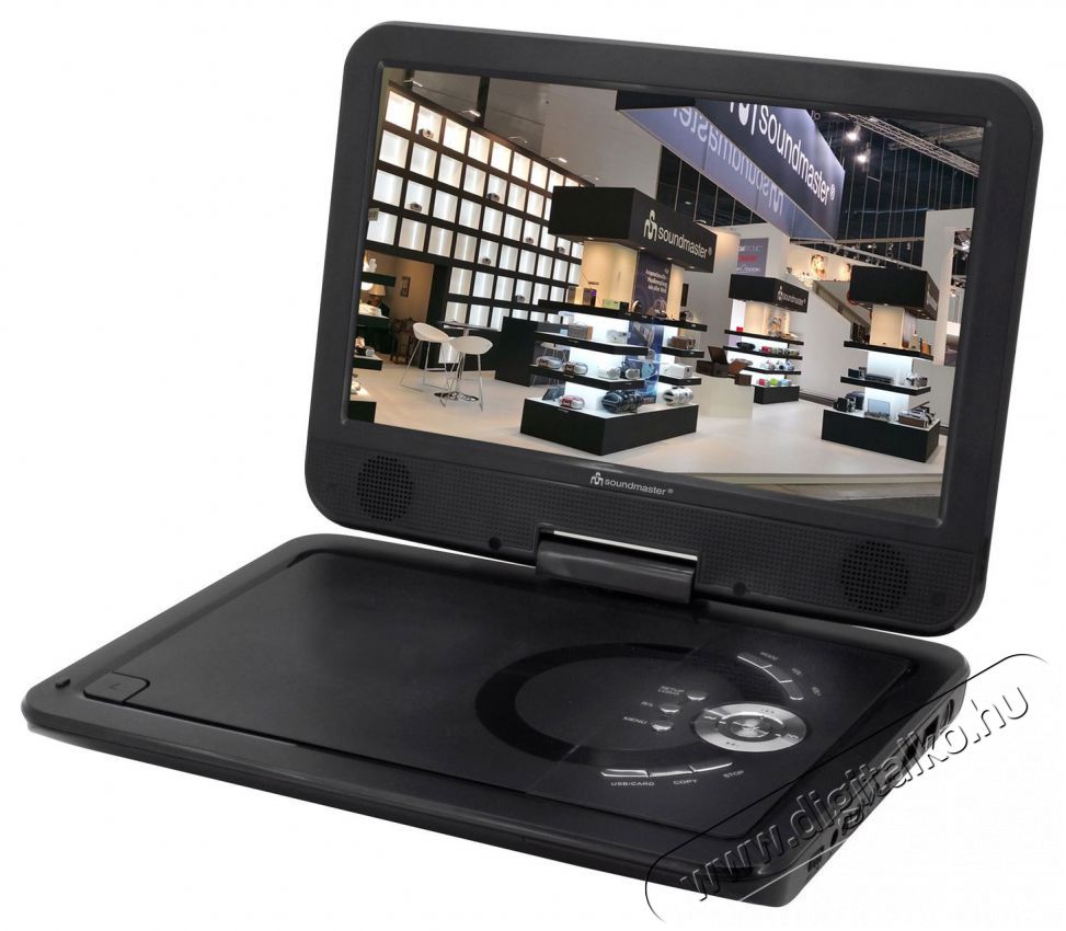 Soundmaster PDB1910SW Audio-Video / Hifi / Multim&eacute;dia - CD / DVD / Blu-Ray / Multim&eacute;dia k&eacute;sz&uuml;l&eacute;k - DVD lej&aacute;tsz&oacute; - 526156