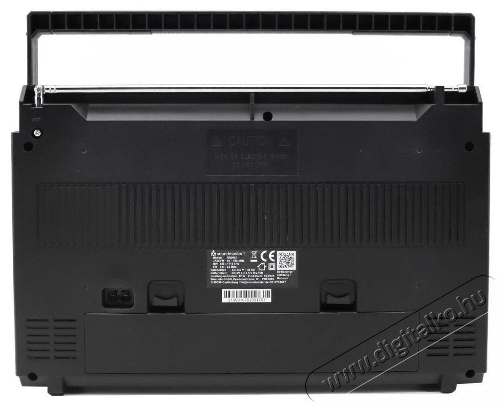 Soundmaster RR20SI Audio-Video / Hifi / Multim&eacute;dia - Hordozhat&oacute; CD / DVD / Multim&eacute;dia k&eacute;sz&uuml;l&eacute;k - Hordozhat&oacute; CD / Multim&eacute;dia r&aacute;di&oacute;magn&oacute; / Boombox - 526143