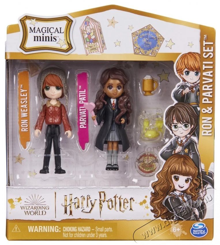 SPIN MASTER Harry Potter szett - Ron &eacute;s Pavarti + kieg&eacute;sz&iacute;tők H&aacute;ztart&aacute;s / Otthon / K&uuml;lt&eacute;r - J&aacute;t&eacute;k / Sport - J&aacute;t&eacute;kfigura - 532243