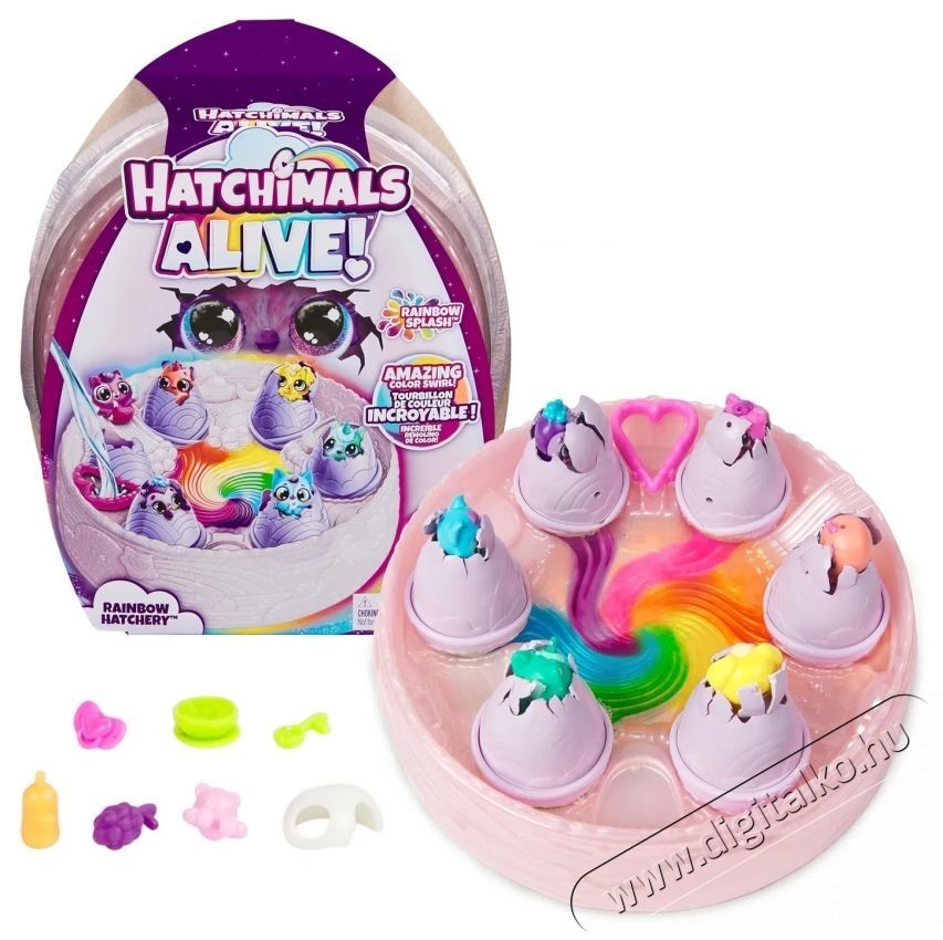 SPIN MASTER Hatchimals sziv&aacute;rv&aacute;nyos j&aacute;t&eacute;kk&eacute;szlet H&aacute;ztart&aacute;s / Otthon / K&uuml;lt&eacute;r - J&aacute;t&eacute;k / Sport - J&aacute;t&eacute;kfigura - 532245