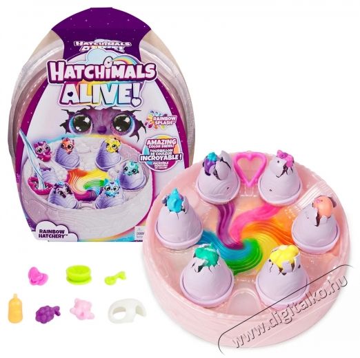 SPIN MASTER Hatchimals sziv&aacute;rv&aacute;nyos j&aacute;t&eacute;kk&eacute;szlet H&aacute;ztart&aacute;s / Otthon / K&uuml;lt&eacute;r - J&aacute;t&eacute;k / Sport - J&aacute;t&eacute;kfigura - 532245
