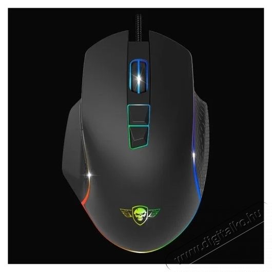 SPIRIT OF GAMER PRO-M1 8000DPI fekete gamer eg&eacute;r Iroda &eacute;s sz&aacute;m&iacute;t&aacute;stechnika - Eg&eacute;r - Vezet&eacute;kes eg&eacute;r - 456147