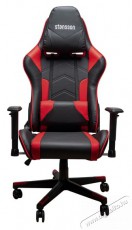 Stansson UCE601BR fekete-piros gamer szék - Háztartás / Otthon / Kültér - Egyéb háztartási termék - 387581