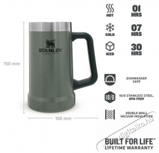 Stanley Adventure Series V&aacute;kuumos s&ouml;r&ouml;skors&oacute; 700 ml - z&ouml;ld Konyhai term&eacute;kek - Ed&eacute;ny - Termosz - 526176