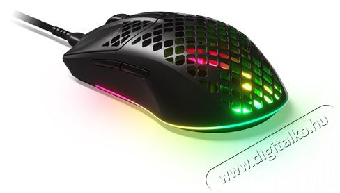 STEELSERIES Aerox 3 (2022) Onyx fekete optikai gamer eg&eacute;r Iroda &eacute;s sz&aacute;m&iacute;t&aacute;stechnika - Eg&eacute;r - Vezet&eacute;kes eg&eacute;r - 396051