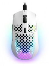 STEELSERIES Aerox 3 (2022) Snow feh&eacute;r optikai gamer eg&eacute;r Iroda &eacute;s sz&aacute;m&iacute;t&aacute;stechnika - Eg&eacute;r - Vezet&eacute;kes eg&eacute;r - 396049