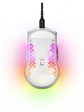 STEELSERIES Aerox 3 (2022) Snow feh&eacute;r optikai gamer eg&eacute;r Iroda &eacute;s sz&aacute;m&iacute;t&aacute;stechnika - Eg&eacute;r - Vezet&eacute;kes eg&eacute;r - 396049