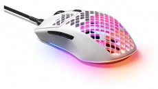 STEELSERIES Aerox 3 (2022) Snow feh&eacute;r optikai gamer eg&eacute;r Iroda &eacute;s sz&aacute;m&iacute;t&aacute;stechnika - Eg&eacute;r - Vezet&eacute;kes eg&eacute;r - 396049