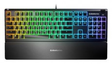 STEELSERIES Apex 3 UK fekete gamer billentyűzet Iroda &eacute;s sz&aacute;m&iacute;t&aacute;stechnika - Billentyűzet / billentyűzet szett - Vezet&eacute;kes - 440373