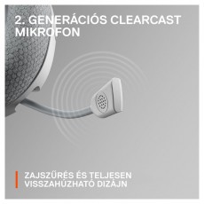 STEELSERIES Arctis Nova 1 gamer headset - Feh&eacute;r Audio-Video / Hifi / Multim&eacute;dia - F&uuml;l &eacute;s Fejhallgat&oacute;k - Fejhallgat&oacute; mikrofonnal / headset - 457493