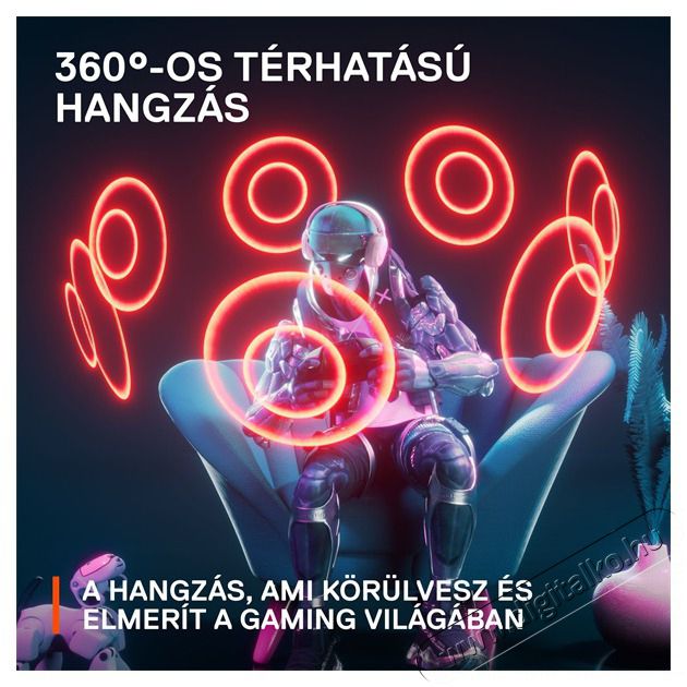 STEELSERIES Arctis Nova 1P feh&eacute;r gamer headset Audio-Video / Hifi / Multim&eacute;dia - F&uuml;l &eacute;s Fejhallgat&oacute;k - Fejhallgat&oacute; mikrofonnal / headset - 457495
