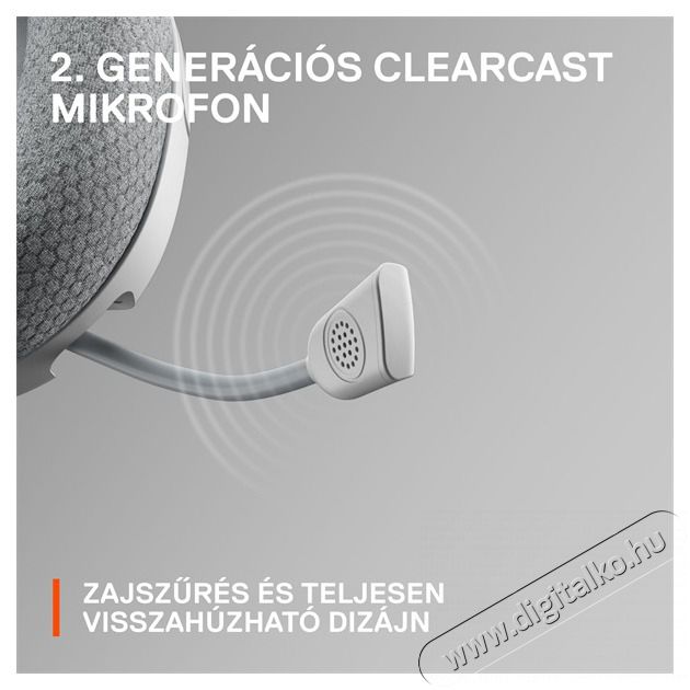 STEELSERIES Arctis Nova 1P feh&eacute;r gamer headset Audio-Video / Hifi / Multim&eacute;dia - F&uuml;l &eacute;s Fejhallgat&oacute;k - Fejhallgat&oacute; mikrofonnal / headset - 457495