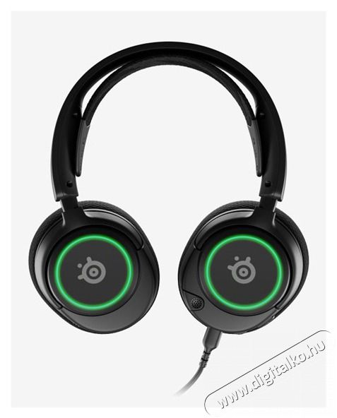 STEELSERIES Arctis Nova 3 fekete gamer headset Audio-Video / Hifi / Multim&eacute;dia - F&uuml;l &eacute;s Fejhallgat&oacute;k - Fejhallgat&oacute; mikrofonnal / headset - 457496
