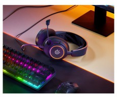 STEELSERIES Arctis Nova 3 fekete gamer headset Audio-Video / Hifi / Multim&eacute;dia - F&uuml;l &eacute;s Fejhallgat&oacute;k - Fejhallgat&oacute; mikrofonnal / headset - 457496