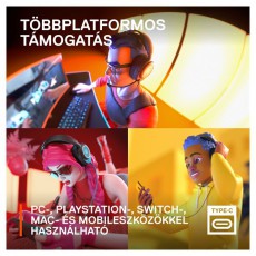 STEELSERIES Arctis Nova 3 fekete gamer headset Audio-Video / Hifi / Multim&eacute;dia - F&uuml;l &eacute;s Fejhallgat&oacute;k - Fejhallgat&oacute; mikrofonnal / headset - 457496