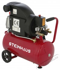 Steinhaus PRO-COM24 L&eacute;gkompresszor, 24L, 1500W, 2 LE, 8bar, 206l/perc H&aacute;ztart&aacute;s / Otthon / K&uuml;lt&eacute;r - Szersz&aacute;m - Kompresszor - 495294