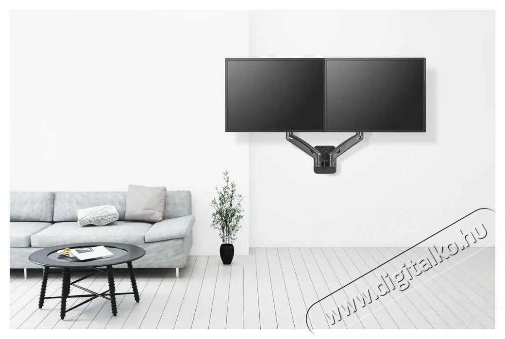Stell SOS 1820 DUAL fali monitor tart&oacute; Tv kieg&eacute;sz&iacute;tők - Fali tart&oacute; / konzol - Fali k&eacute;sz&uuml;l&eacute;k tart&oacute; - 376808