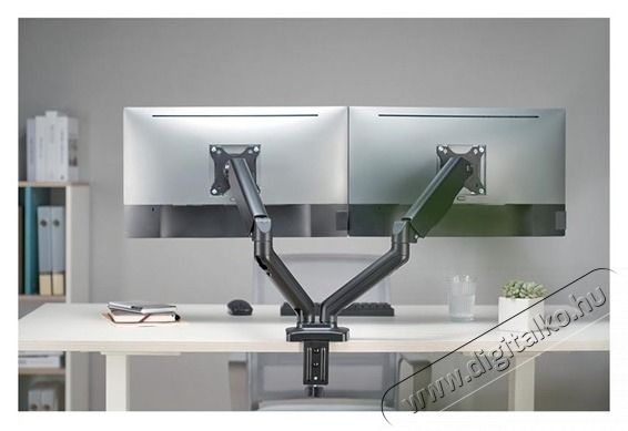 Stell SOS 2121 17-32 k&eacute;tkaros asztali monitor tart&oacute; konzol Fot&oacute;-Vide&oacute; kieg&eacute;sz&iacute;tők - &Aacute;llv&aacute;ny - Asztali &aacute;llv&aacute;ny - 507597