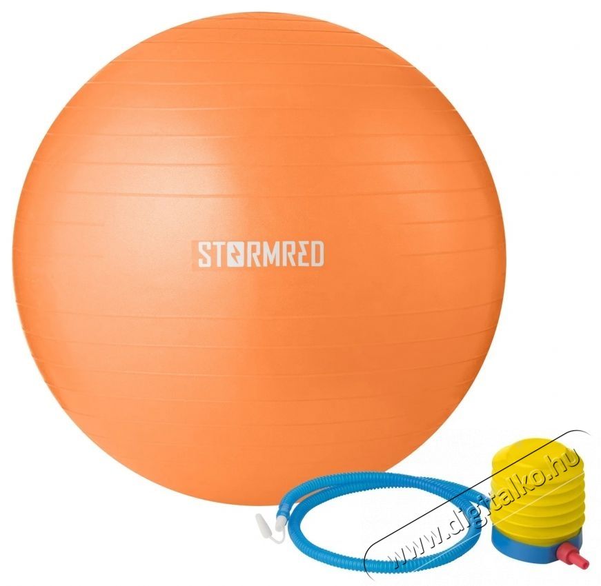 Stormred fitness labda 65 cm, narancss&aacute;rga H&aacute;ztart&aacute;s / Otthon / K&uuml;lt&eacute;r - J&aacute;t&eacute;k / Sport - Kieg&eacute;sz&iacute;tő - 538032