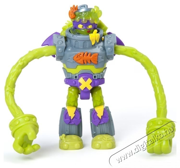 Superthings Playset SuperThings - Szuperrobot, Trasher H&aacute;ztart&aacute;s / Otthon / K&uuml;lt&eacute;r - J&aacute;t&eacute;k / Sport - J&aacute;t&eacute;kfigura - 534704