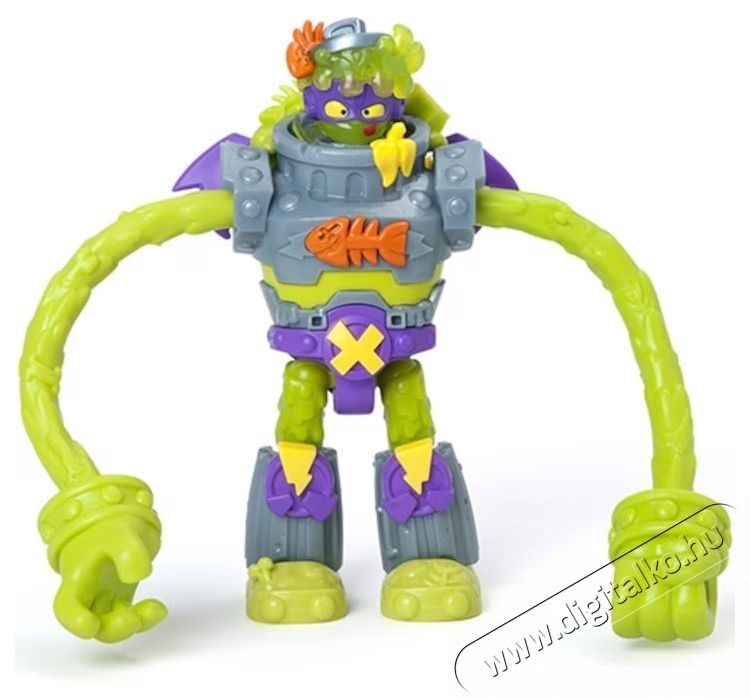 Superthings Playset SuperThings - Szuperrobot, Trasher H&aacute;ztart&aacute;s / Otthon / K&uuml;lt&eacute;r - J&aacute;t&eacute;k / Sport - J&aacute;t&eacute;kfigura - 534704