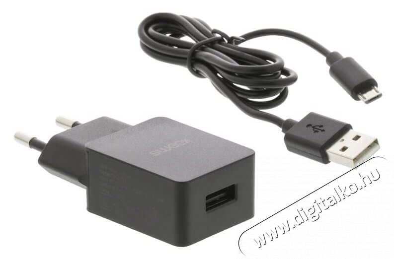 Sweex CH-003BL h&aacute;l&oacute;zati t&ouml;ltő Mobil / Kommunik&aacute;ci&oacute; / Smart - Tablet / E-book kieg&eacute;sz&iacute;tő, tok - H&aacute;l&oacute;zati-, aut&oacute;s t&ouml;ltő - 340791