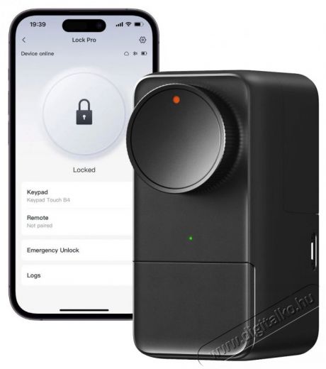 SwitchBot Lock Pro H&aacute;ztart&aacute;s / Otthon / K&uuml;lt&eacute;r - Biztons&aacute;gtechnika - Kieg&eacute;sz&iacute;tő - 519788