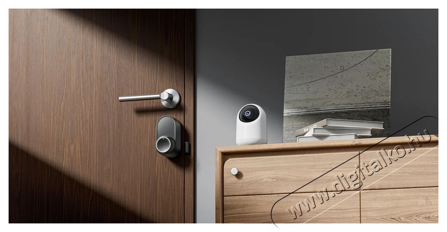 SwitchBot Lock Ultra Black H&aacute;ztart&aacute;s / Otthon / K&uuml;lt&eacute;r - Okos otthon - Kieg&eacute;sz&iacute;tő - 520843