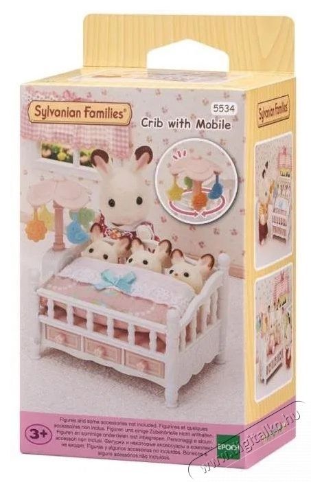 Sylvanian Families B&uacute;tor - kis&aacute;gy h&aacute;rmasikreknek forg&oacute;val &Uacute;jdons&aacute;gok - &Uacute;j term&eacute;kek - 532281
