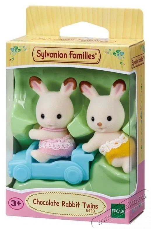 Sylvanian Families Csoki nyuszi ikrek H&aacute;ztart&aacute;s / Otthon / K&uuml;lt&eacute;r - J&aacute;t&eacute;k / Sport - J&aacute;t&eacute;kfigura - 532289