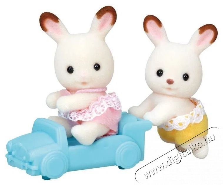 Sylvanian Families Csoki nyuszi ikrek H&aacute;ztart&aacute;s / Otthon / K&uuml;lt&eacute;r - J&aacute;t&eacute;k / Sport - J&aacute;t&eacute;kfigura - 532289